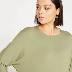 Universal Standard Liquid Jersey Crew Neck Dolman Top